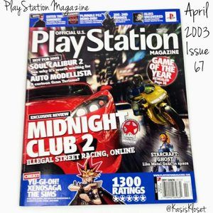 PlayStation Magazine April 2003 Issue 67 Gamer Gaming